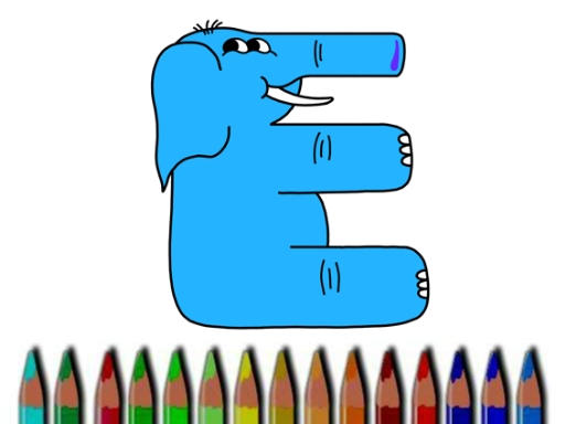 Letters Coloring Book img